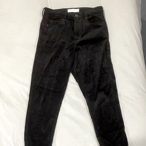TOPSHOP W28/L30 Velvet Corduroy Jamie Jean